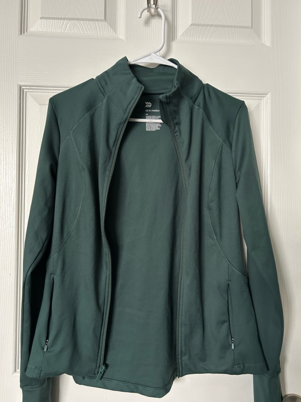 All in Motion teal/green workout jacket